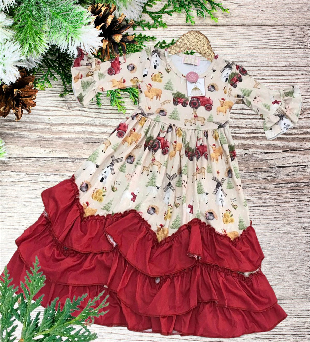 Gorgeous Horse Boutique Christmas selling Dress