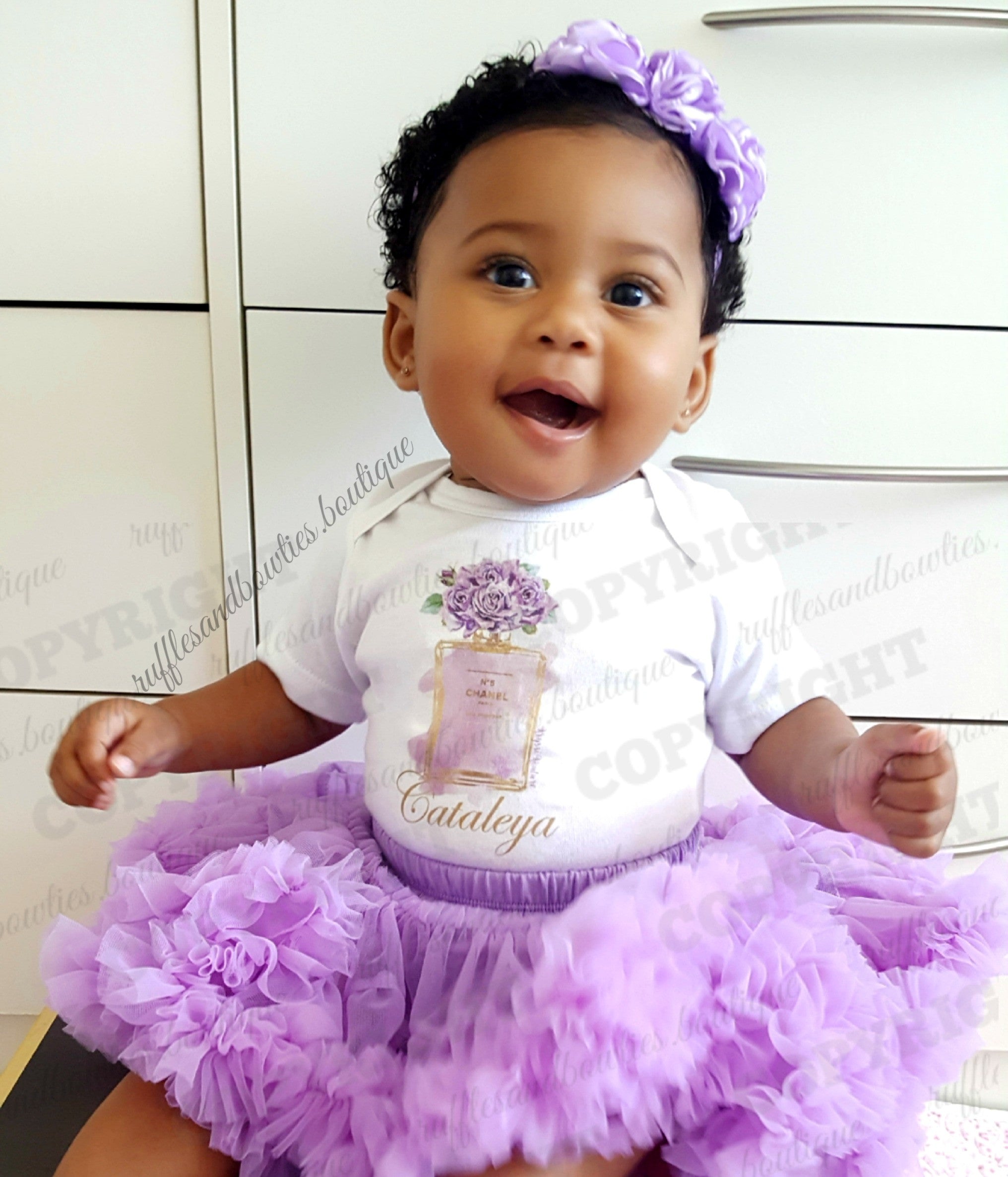 Pink and purple shop tutu for baby