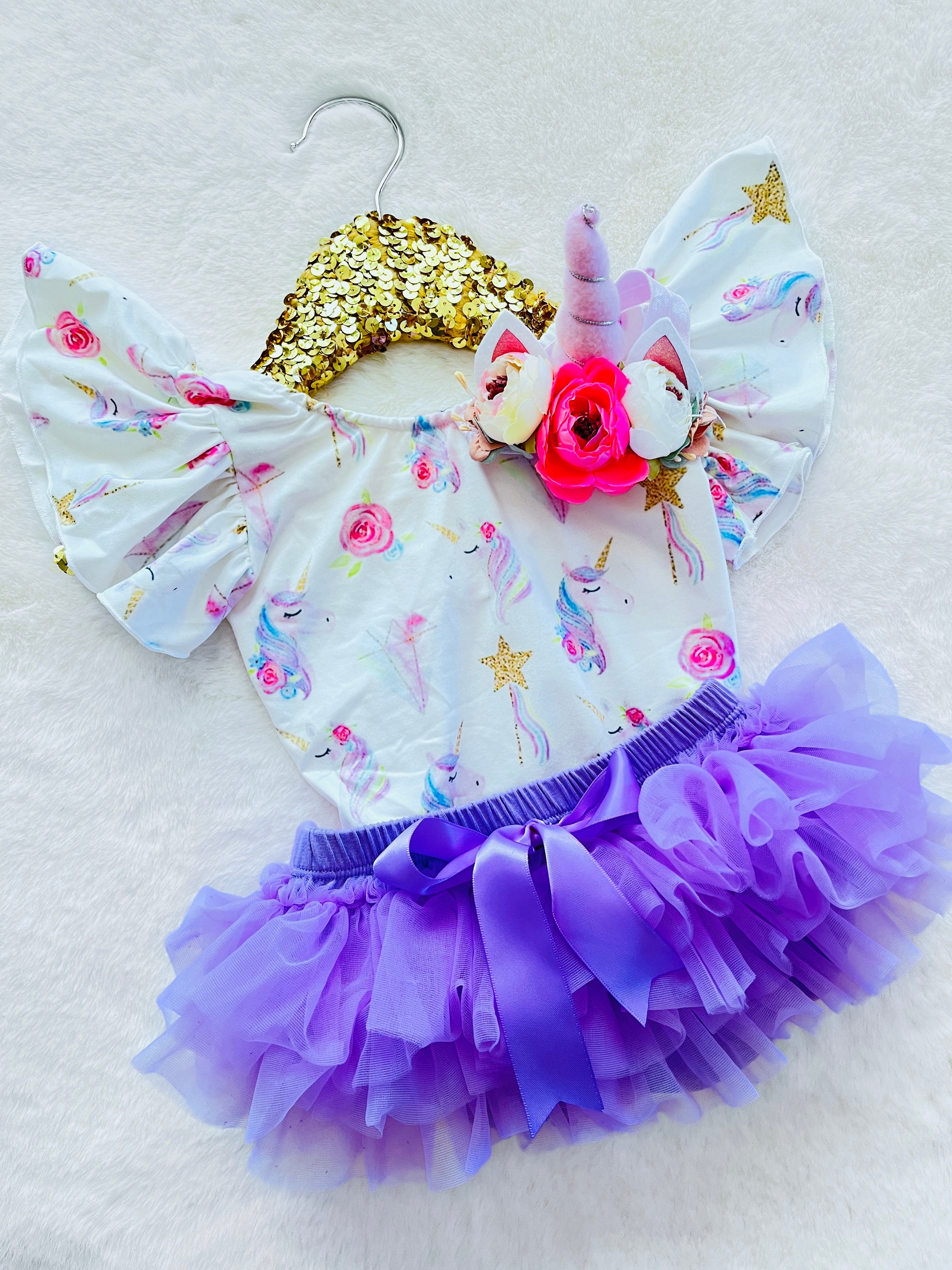 Unicorn tutu set birthday shops